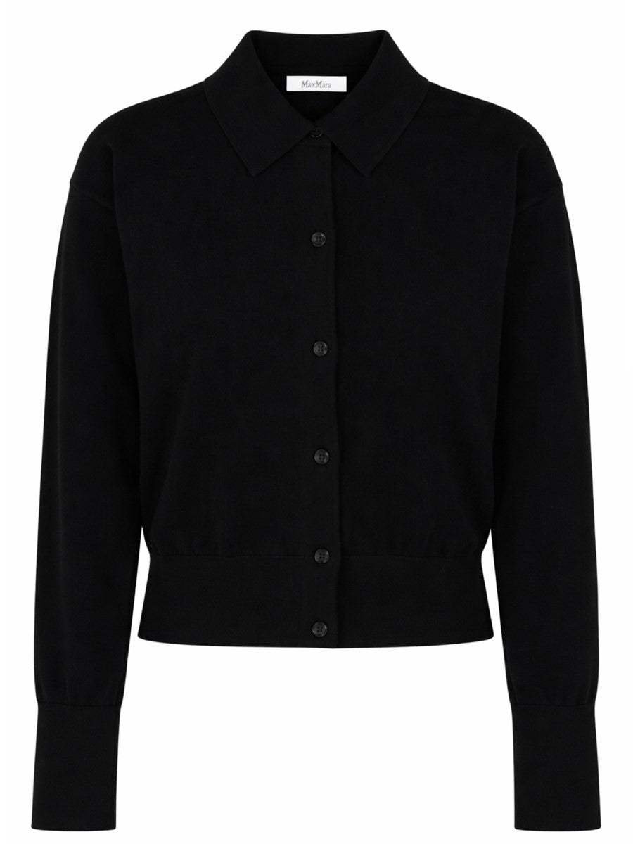 Max Mara Women's Wool Cardigan Black