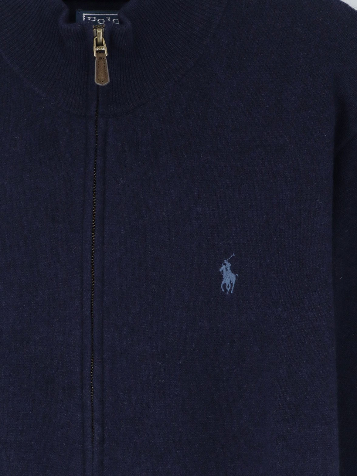 Polo Ralph Lauren Men's Wool Cardigan Blue