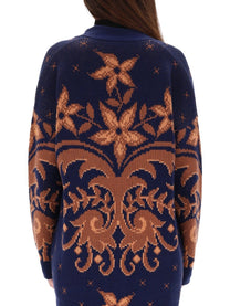 Etro Women's Wool Cardigan Multicolor