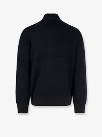 Sacai Men's Wool Cardigan Black
