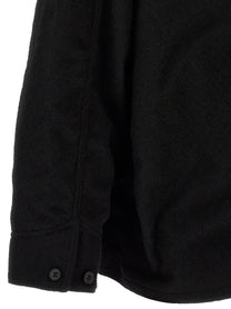 Comme Des Garҫons Homme Wool Cloth Jacket Black