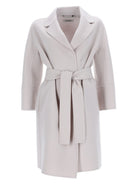 S MAX MARA Women's Wool Coat White