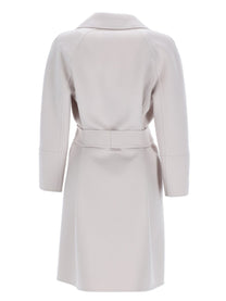 S MAX MARA Women's Wool Coat White