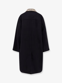 Rohe Women's Wool Coat Black, view 2