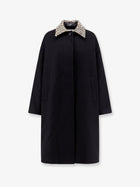 Rohe Women's Wool Coat Black