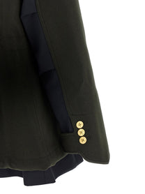 Sacai Wool Coat Green