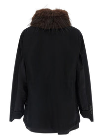 Sacai Wool Coat Black
