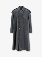 Ami Paris Men's Wool Coat Grey