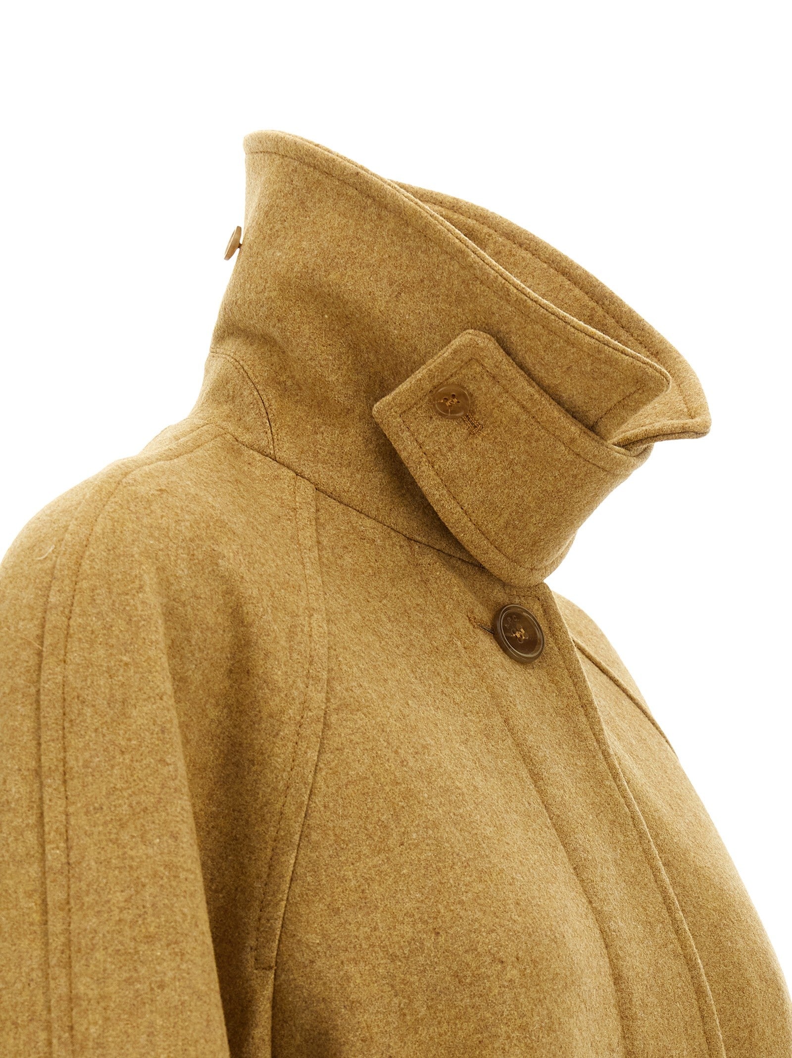A.P.C Wool Coat Beige