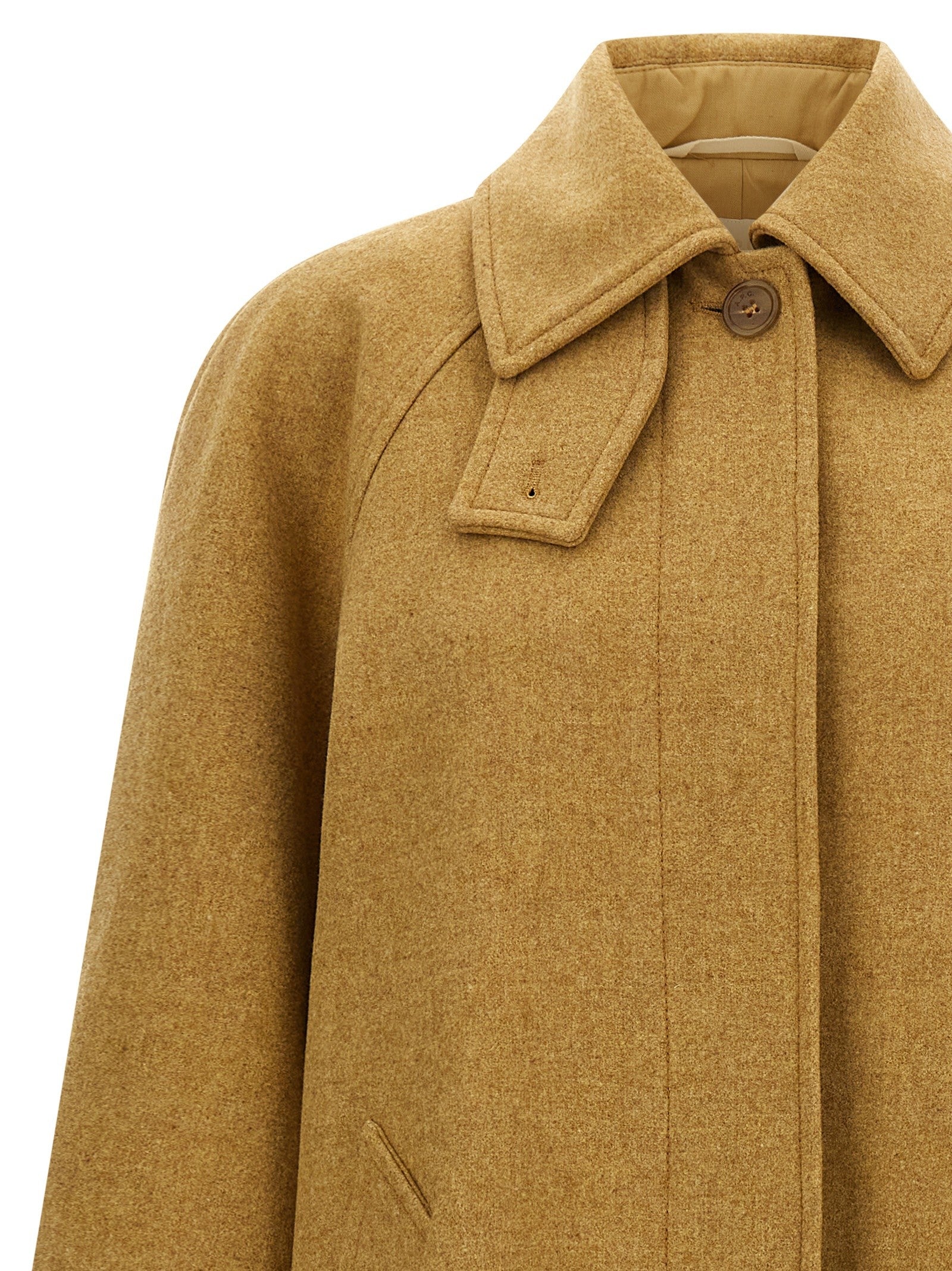 A.P.C Wool Coat Beige