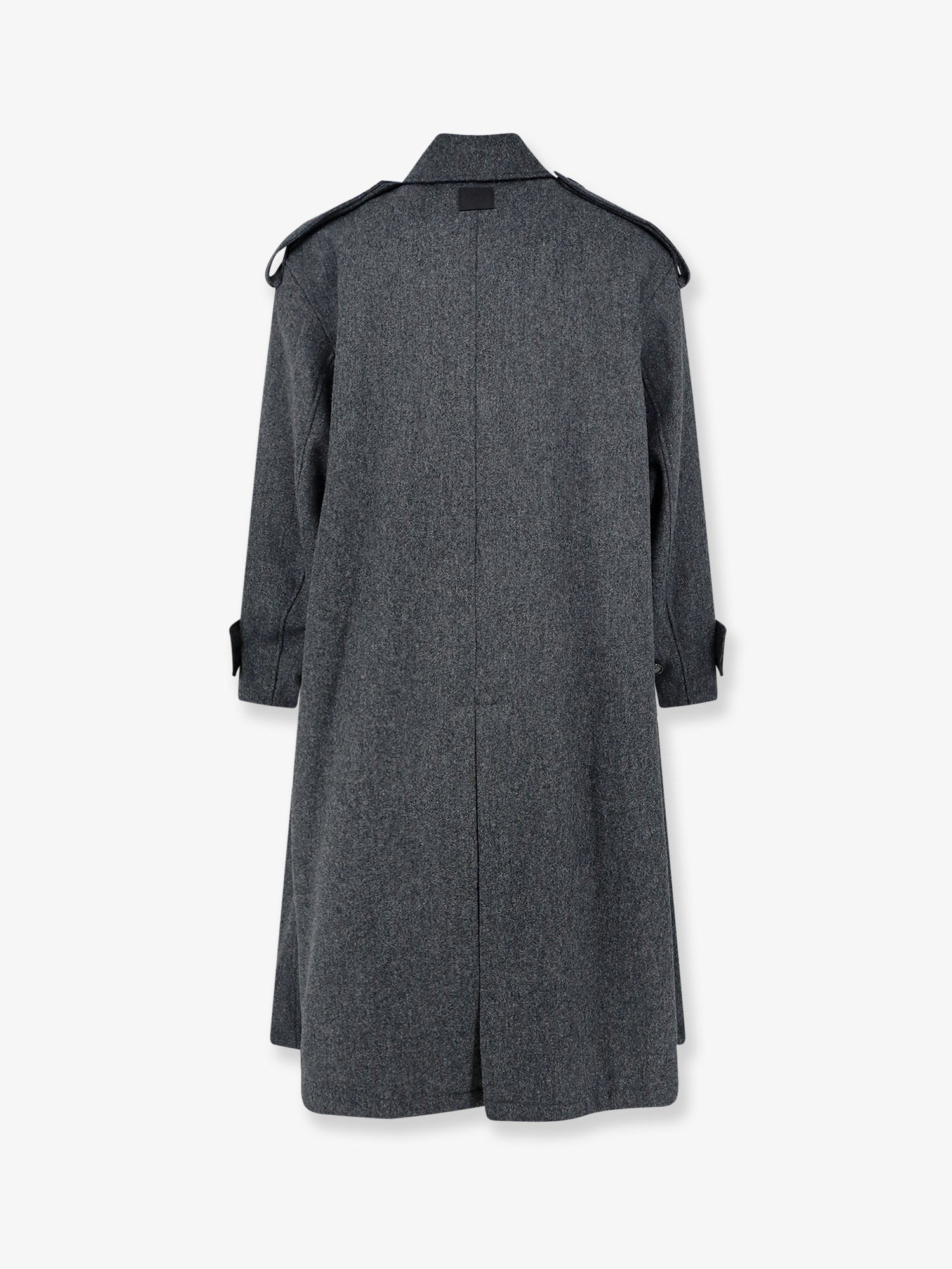 Ami Paris Men's Wool Coat Grey