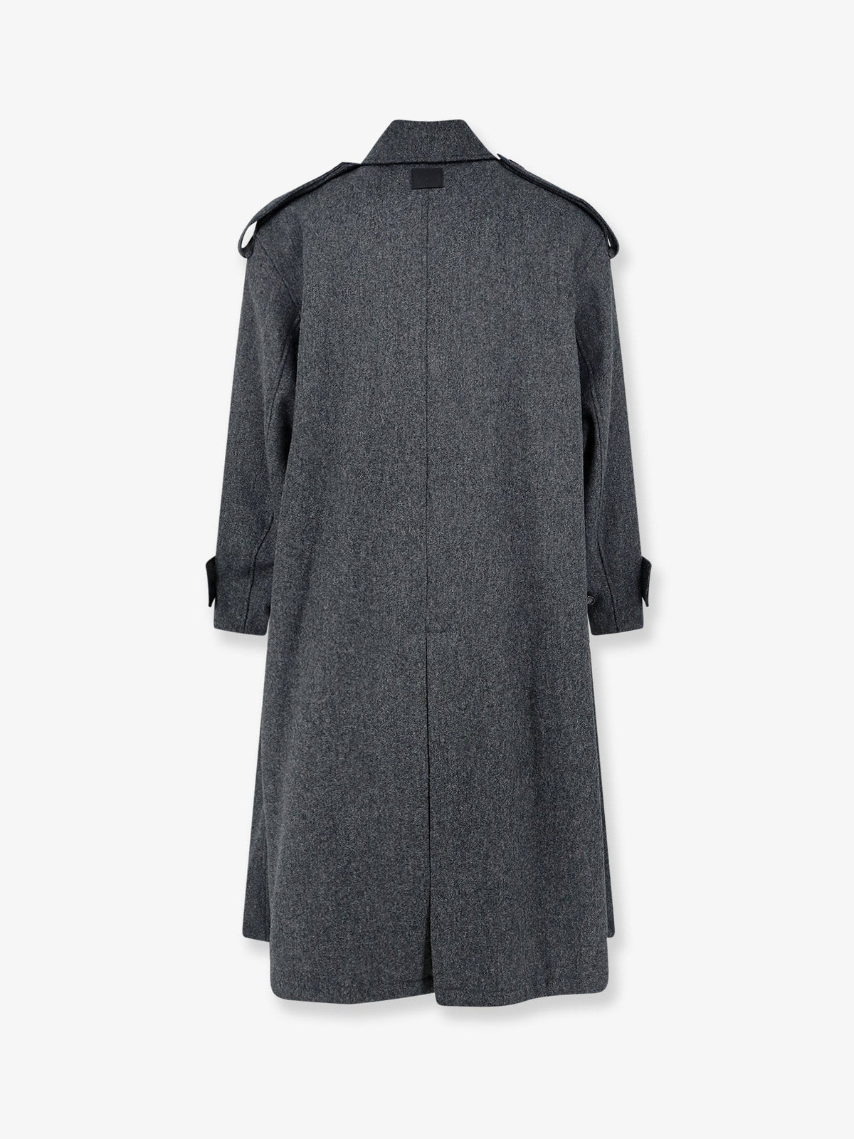 Ami Paris Men's Wool Coat Grey, view 2