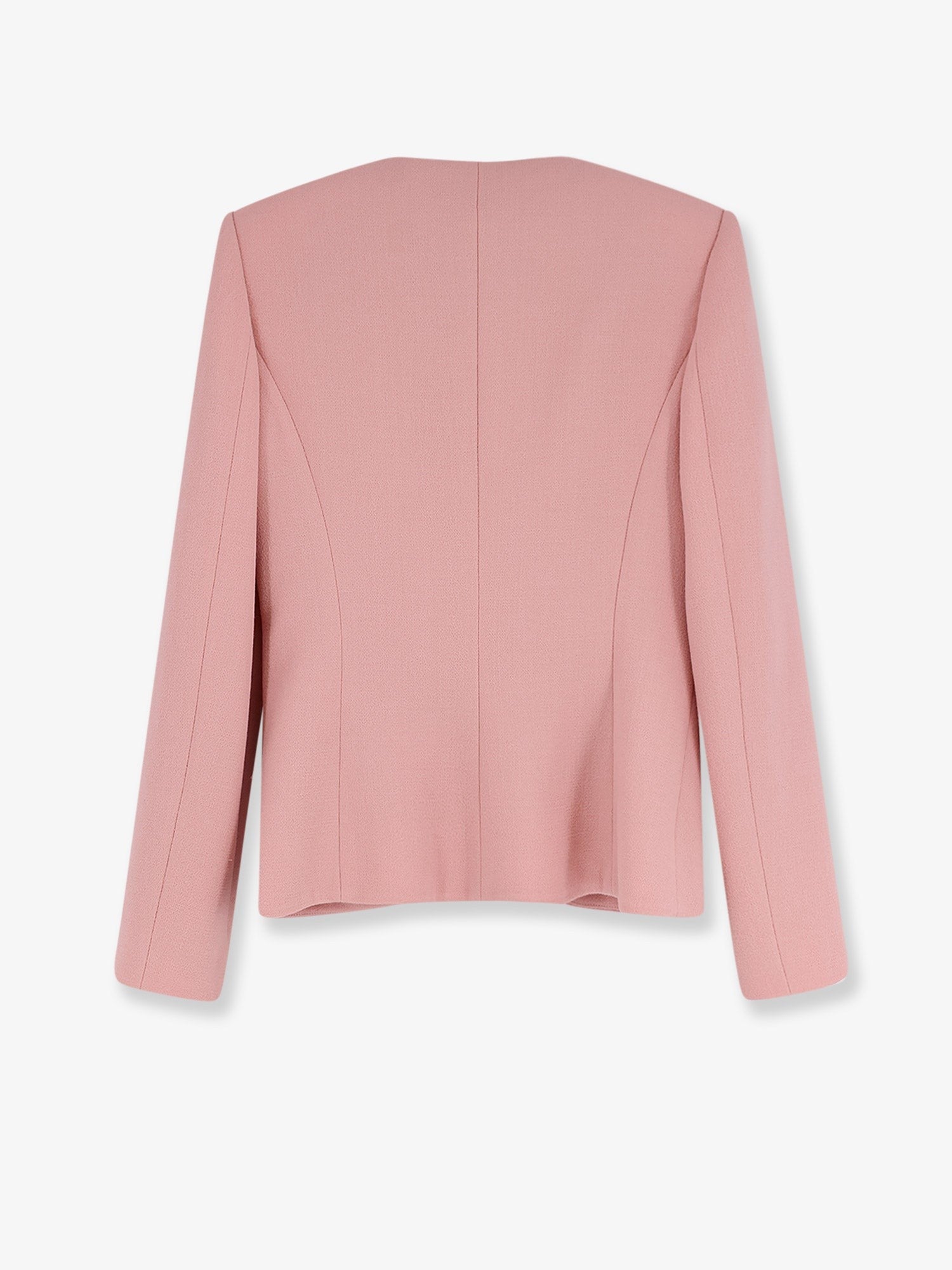 Valentino Women's Wool Crepe Blazer Pink
