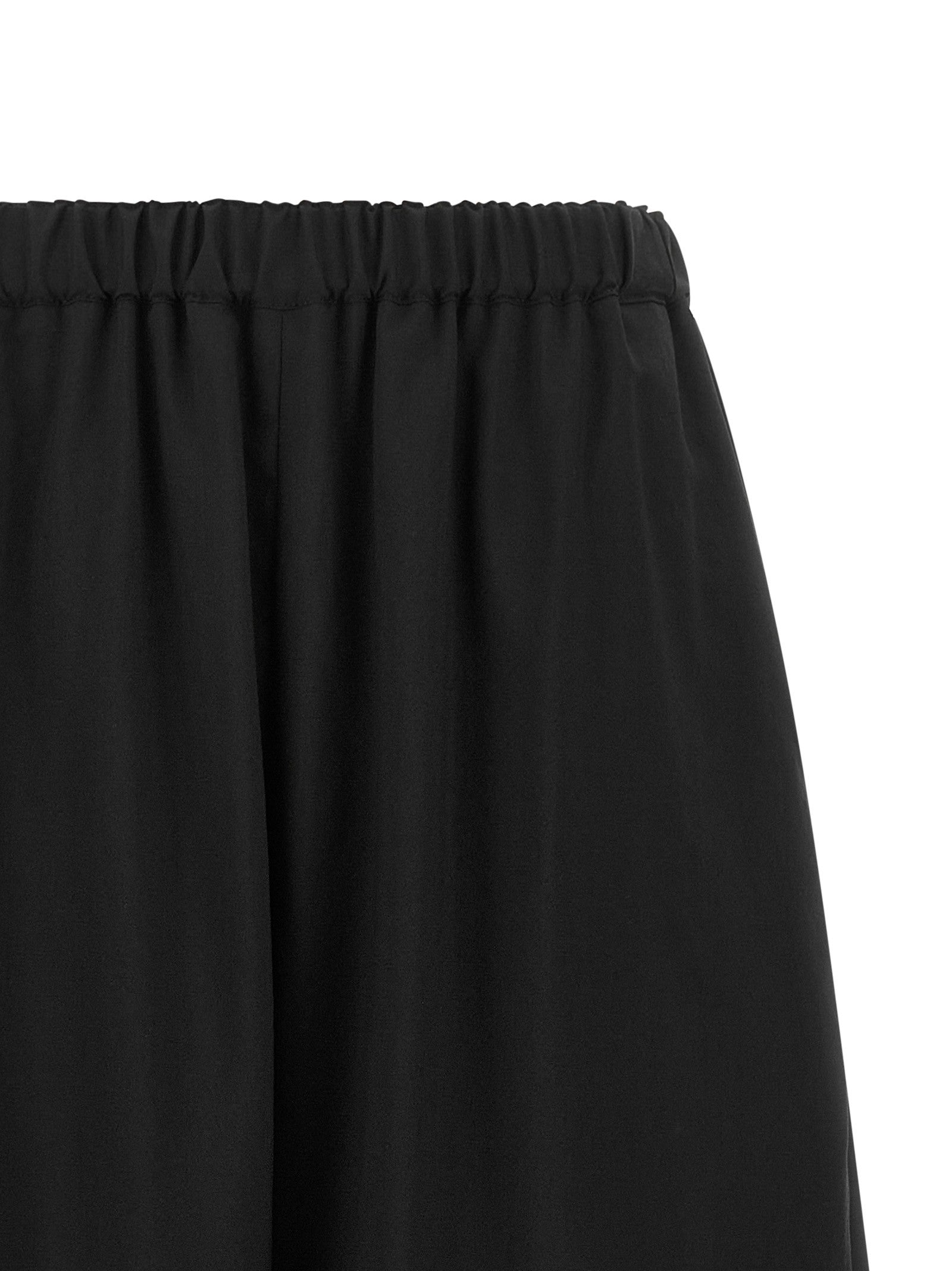 Comme Des Garçons Wool Culotte Pants Black