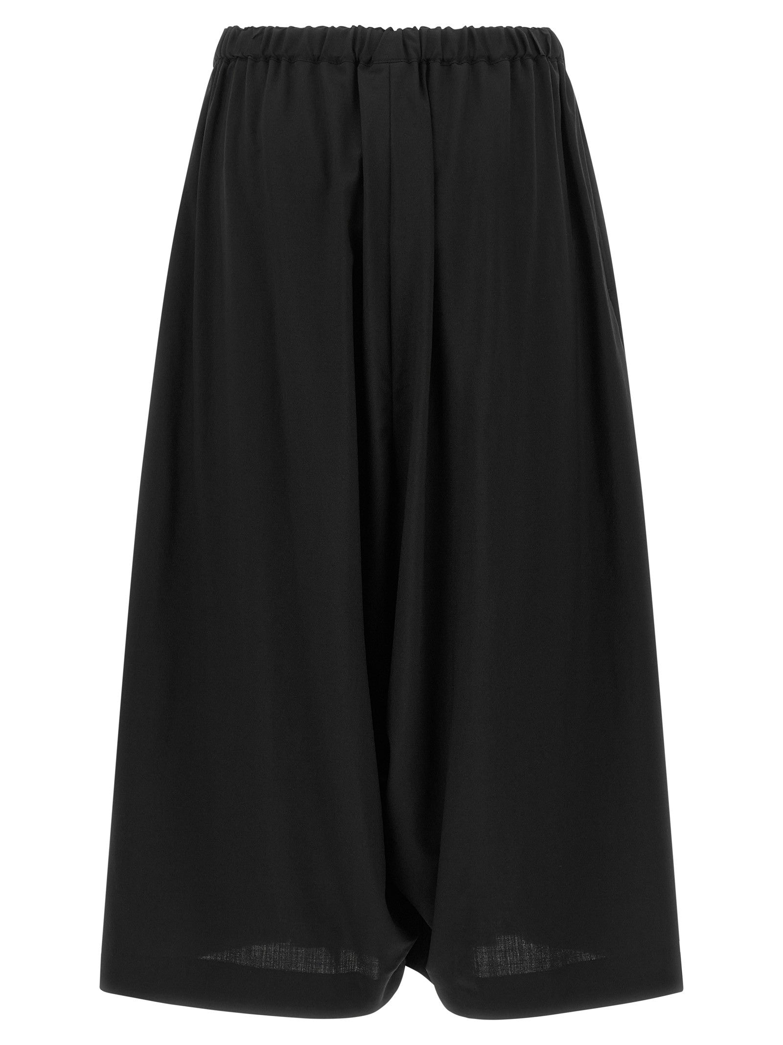 Comme Des Garçons Wool Culotte Pants Black