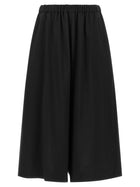 Comme Des Garçons Wool Culotte Pants Black