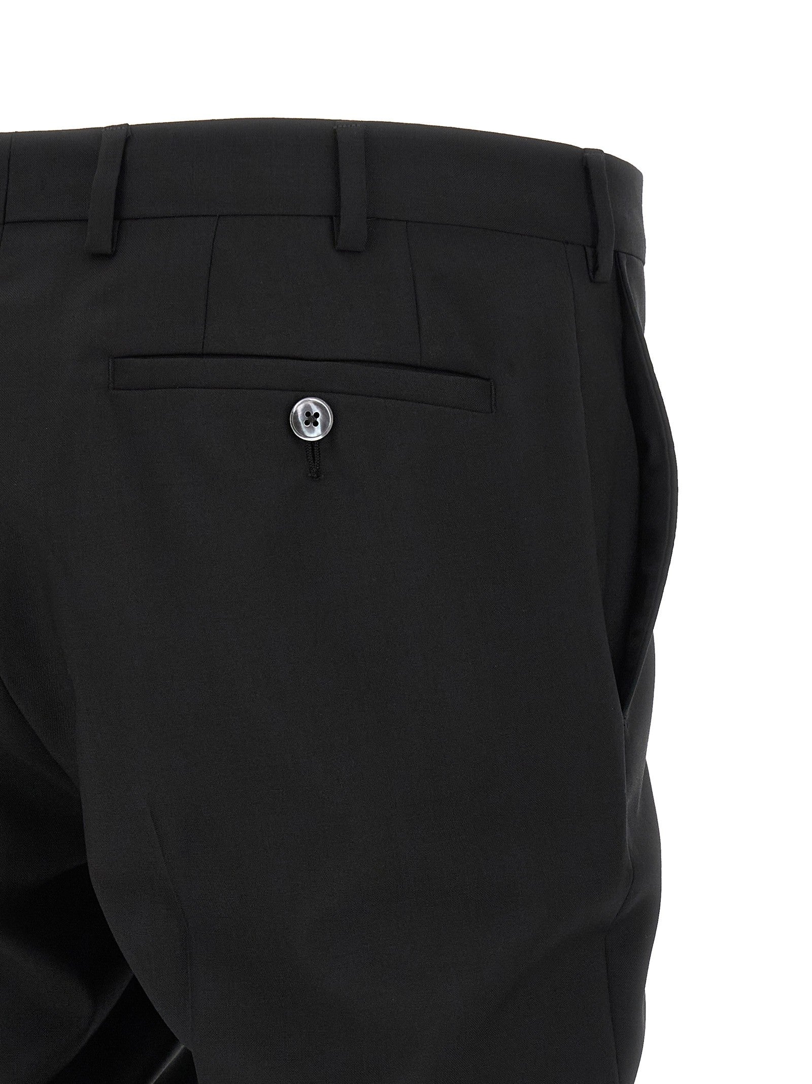 Pal Zileri Wool Dress Ceremony Line Black