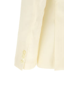 Pal Zileri Wool Dress Ceremony Line White