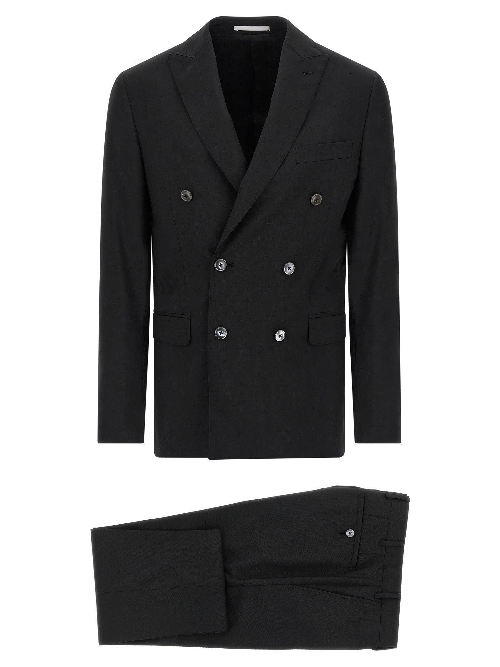 Pal Zileri Wool Dress Ceremony Line Black