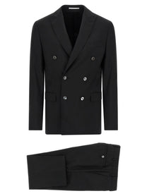 Pal Zileri Wool Dress Ceremony Line Black
