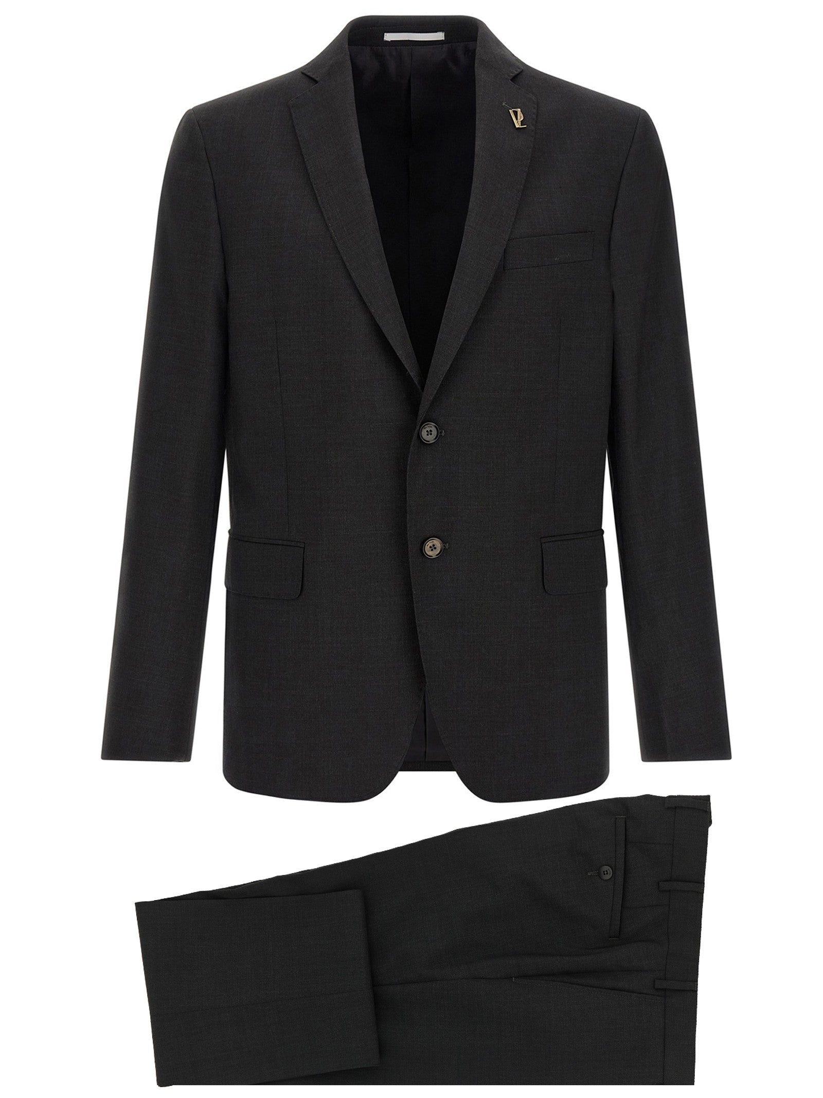 Pal Zileri Wool Dress Grey