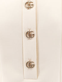Gucci Women's Wool Dress White