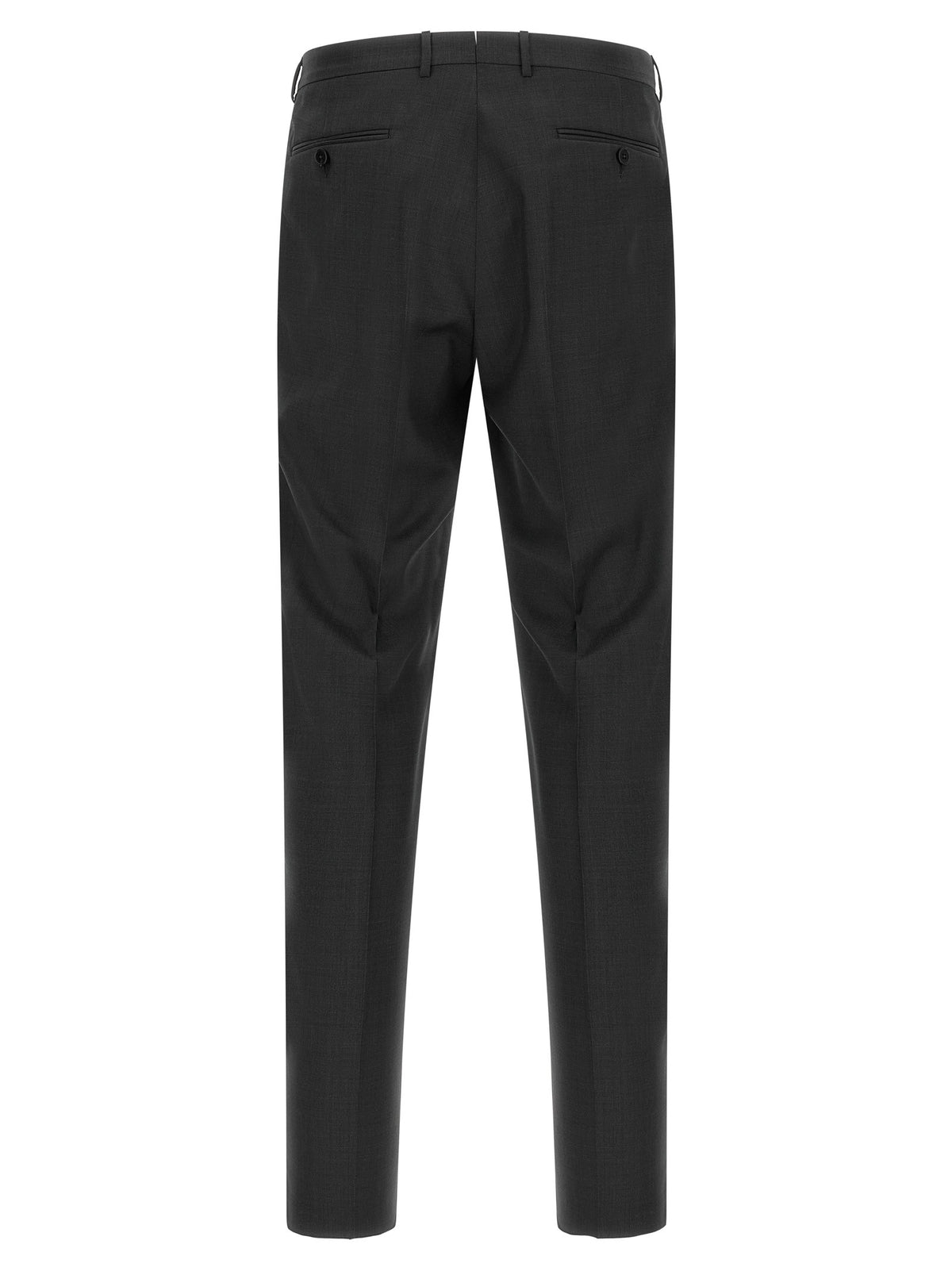 Zegna Wool Dress Grey
