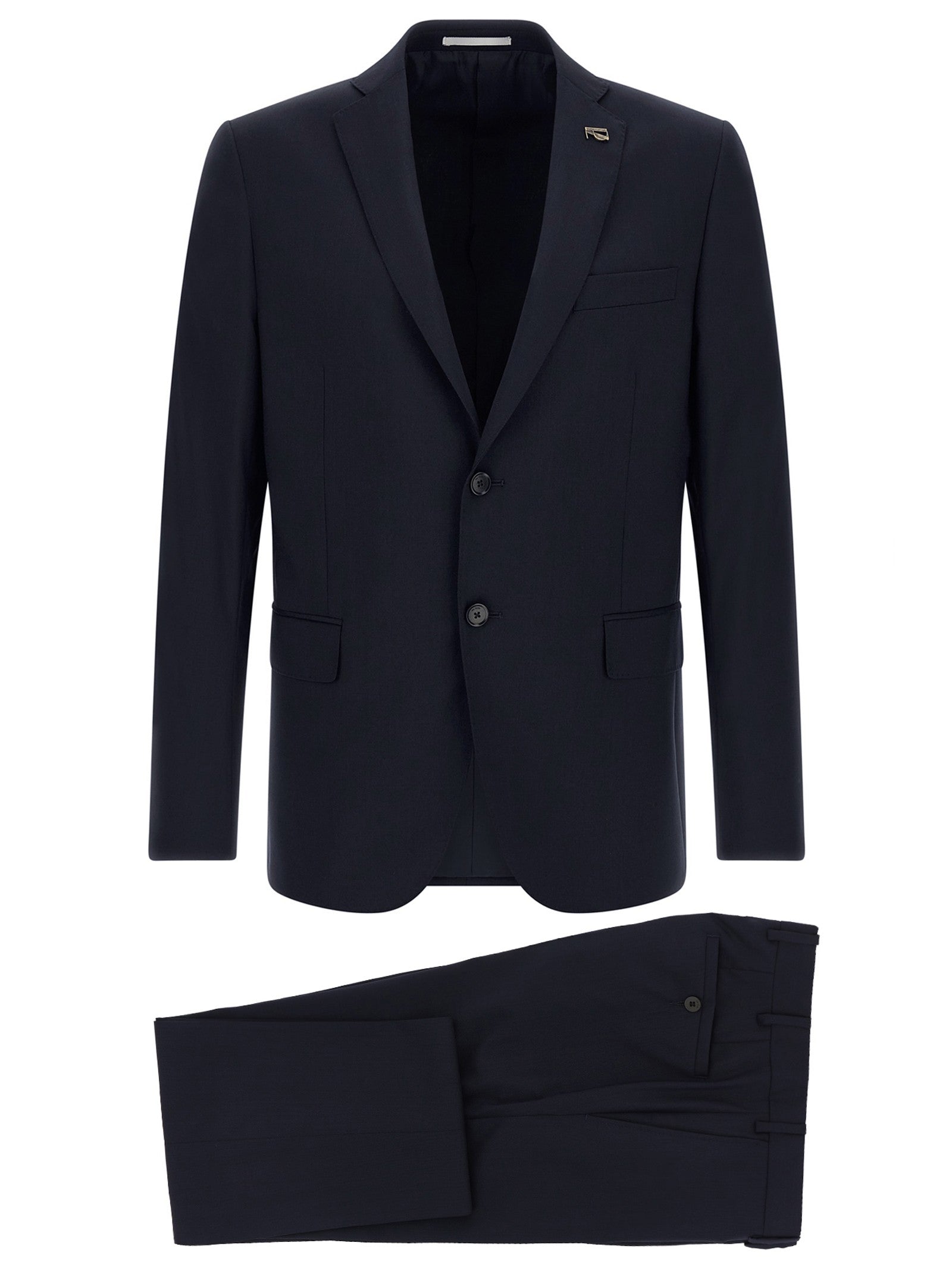 Pal Zileri Wool Dress Blue