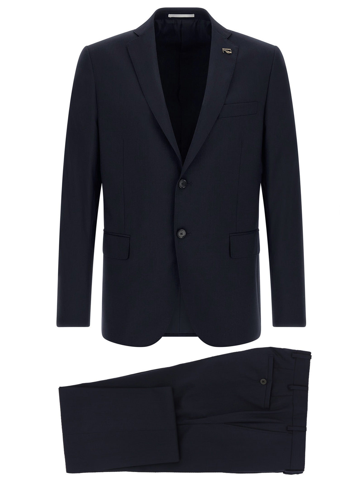 Pal Zileri Wool Dress Blue