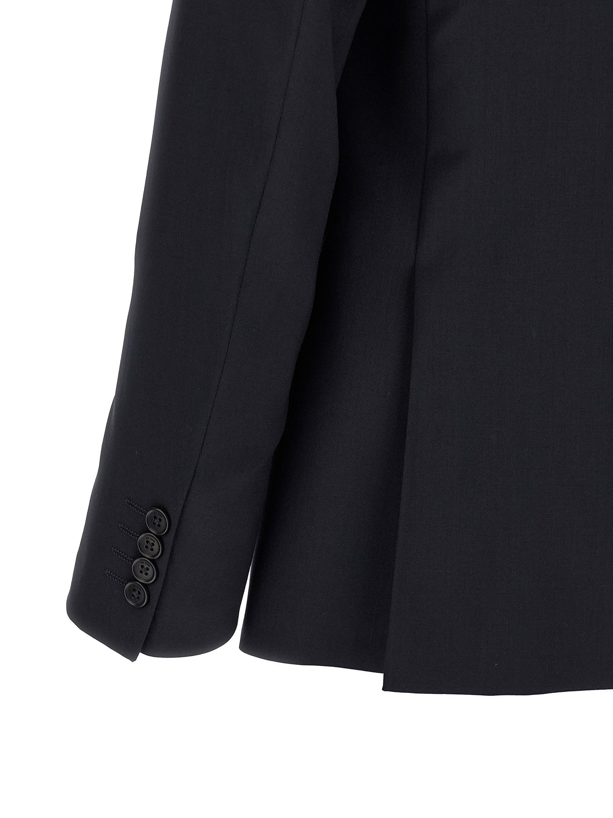 Pal Zileri Wool Dress Blue, view 3