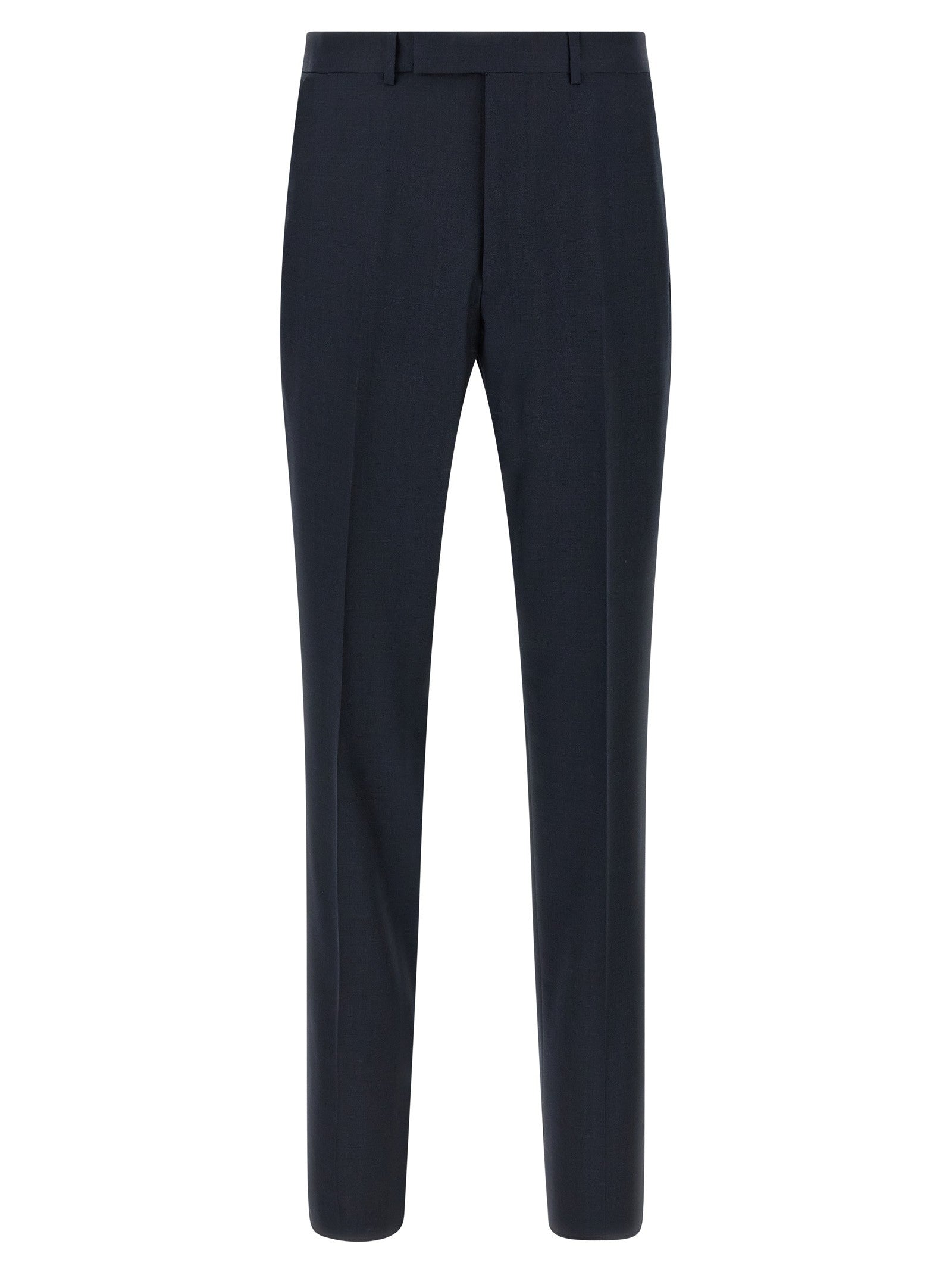 Zegna Wool Dress Blue