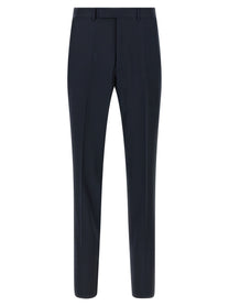 Zegna Wool Dress Blue