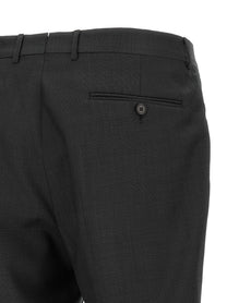 Zegna Wool Dress Grey