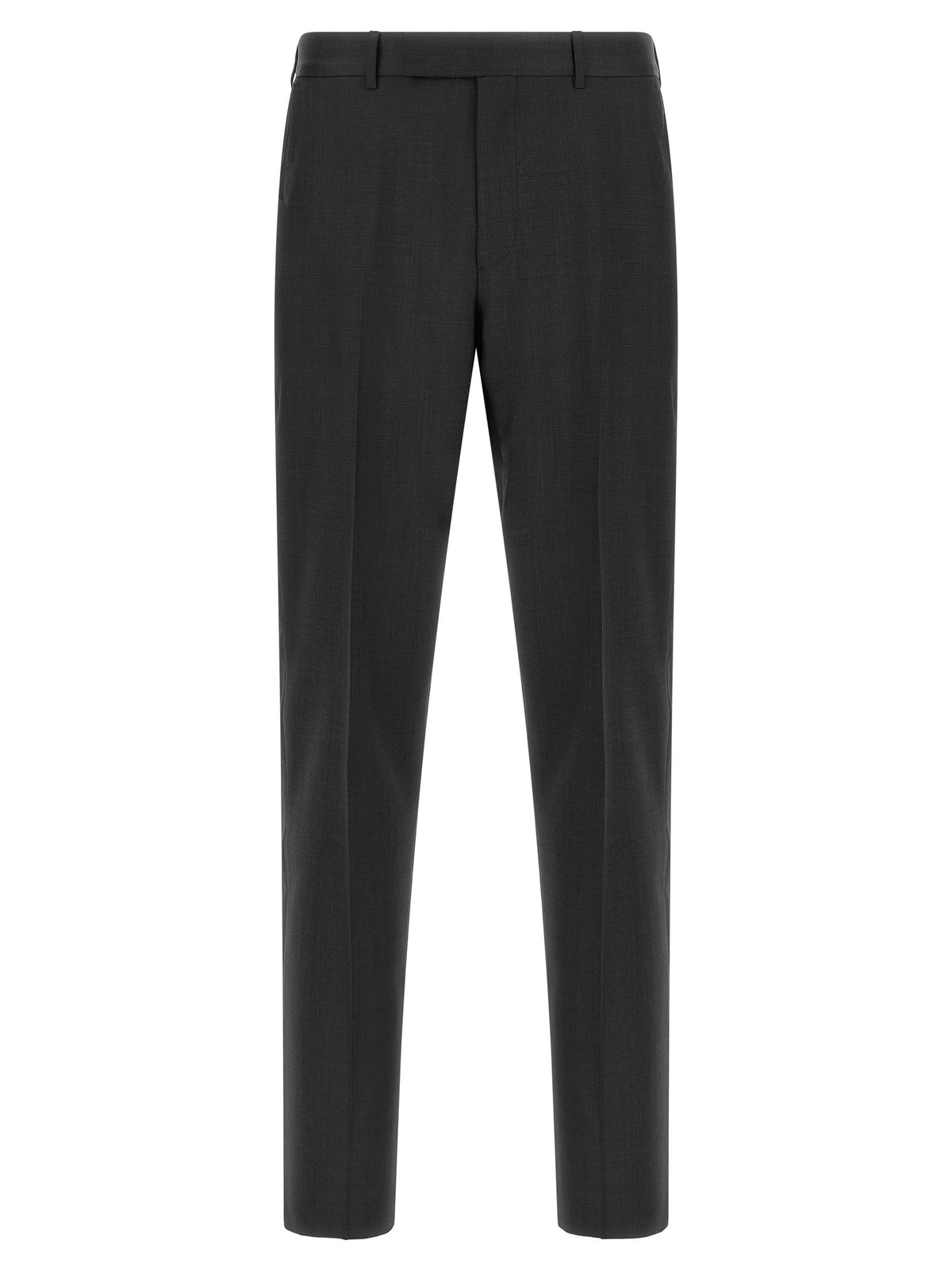 Zegna Wool Dress Grey