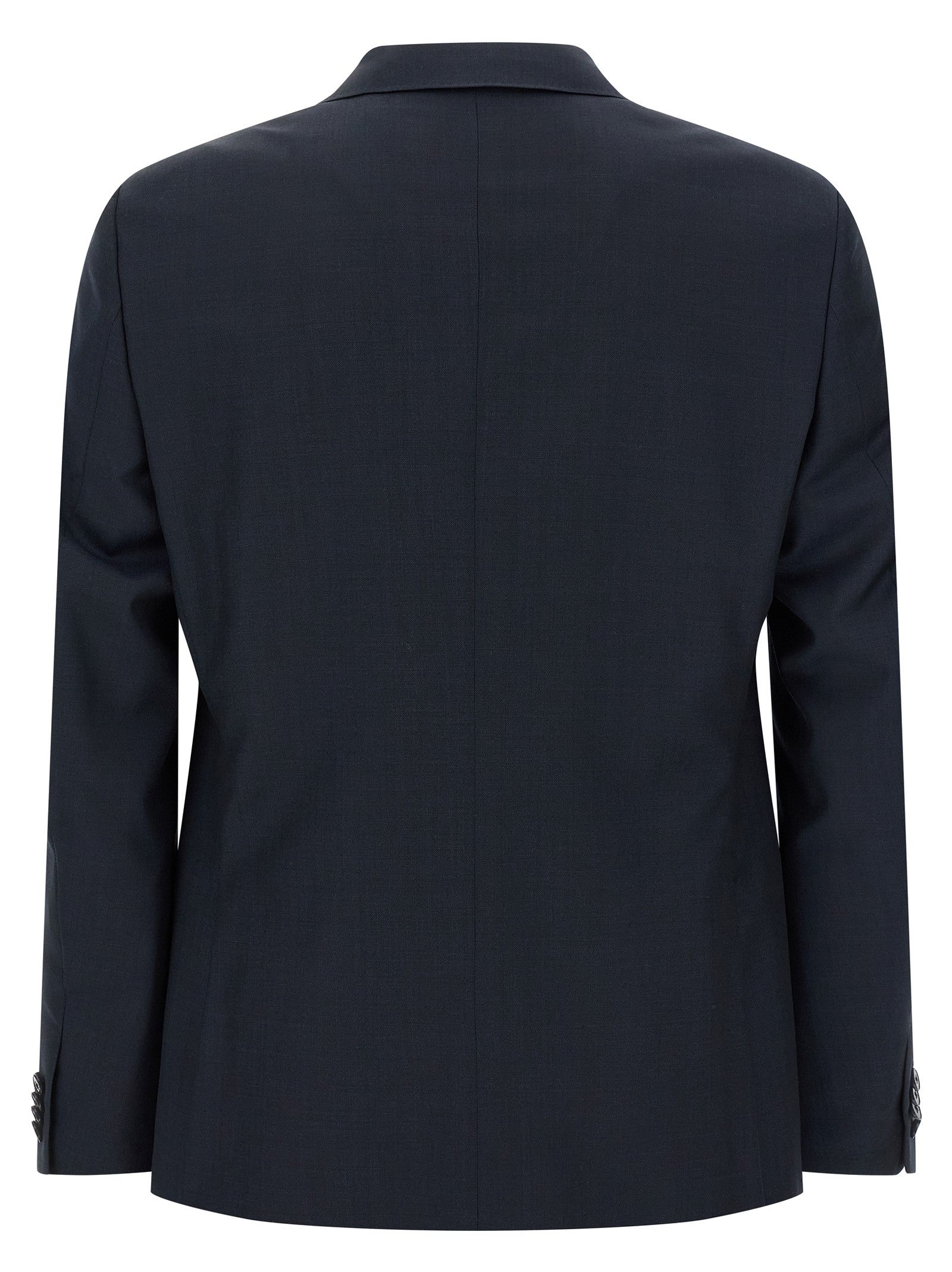 Zegna Wool Dress Blue