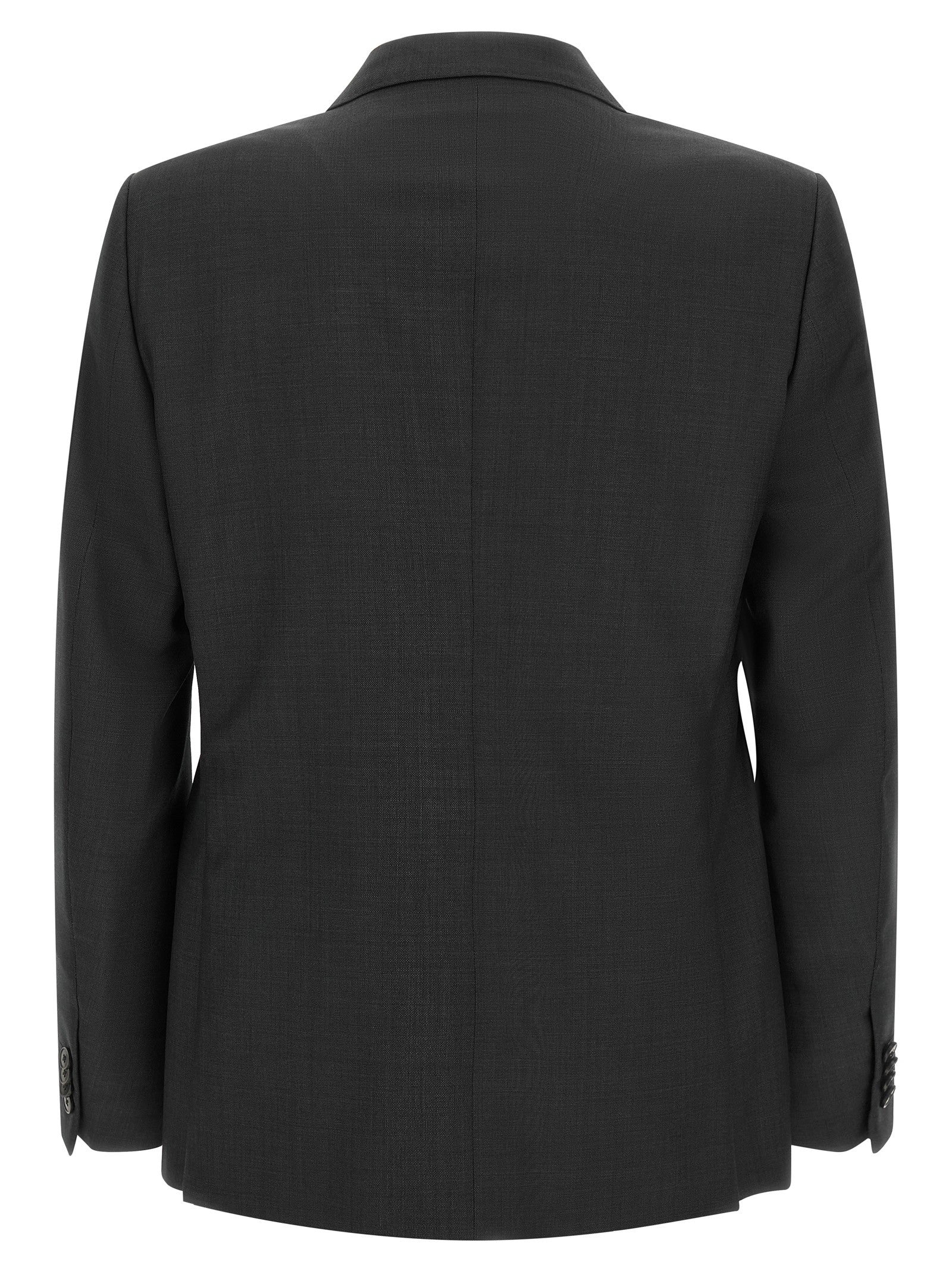 Zegna Wool Dress Grey
