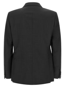 Zegna Wool Dress Grey