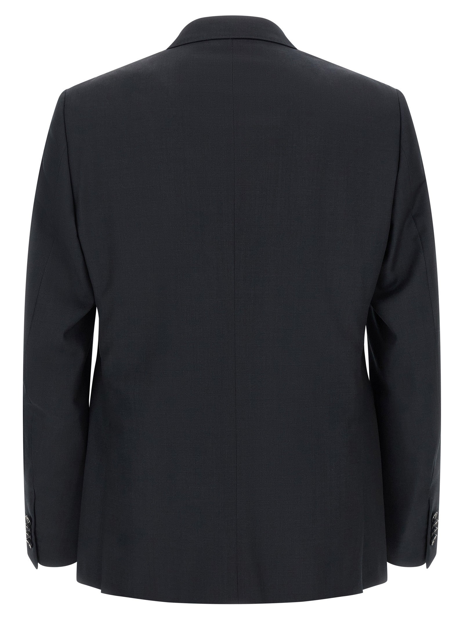 Zegna Wool Dress Blue