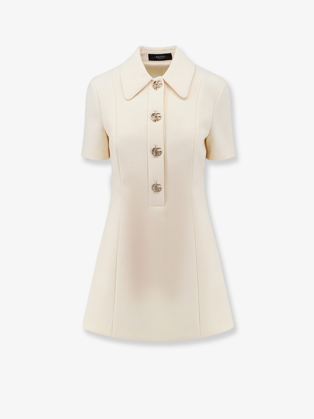 Gucci Women's Wool Dress White
