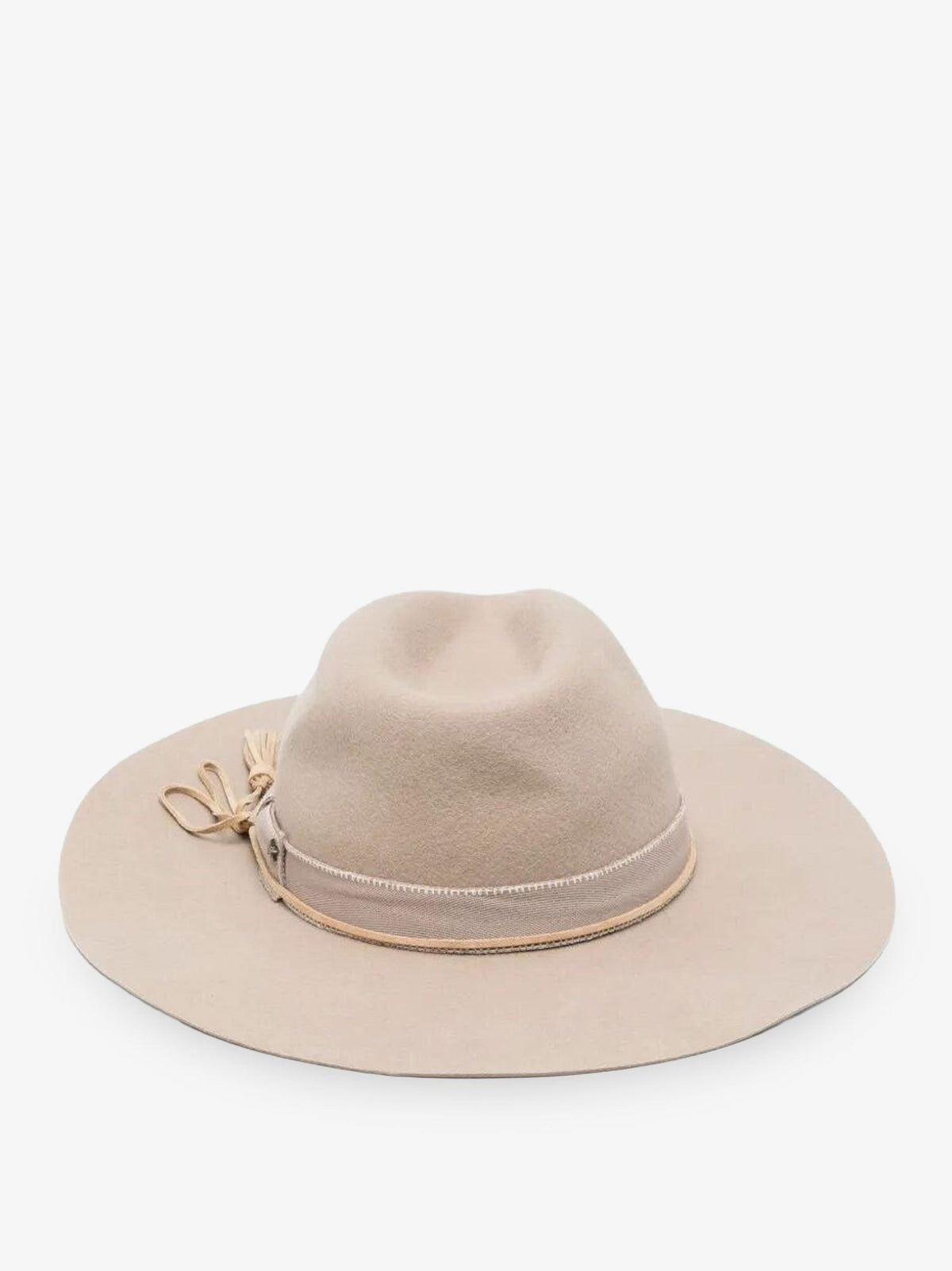 Golden Goose Women's Wool Fedora Hat Beige, view 2