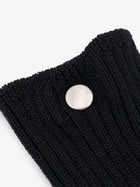 Rick Owens Women's Wool Gloves Black, view 2
