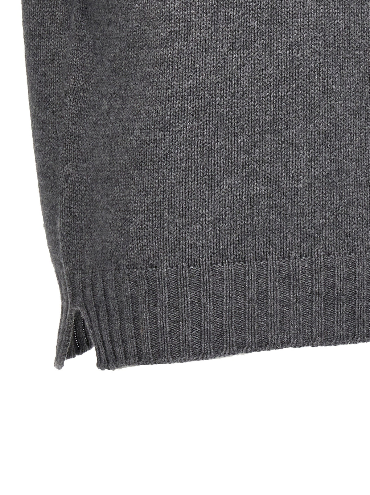 ma' ry' ya Wool Hooded Sweater Grey