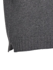 ma' ry' ya Wool Hooded Sweater Grey