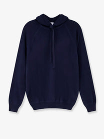Alpha-Studio Men's Wool Hoodie Blue