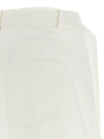 Sacai Wool Insert Shorts White
