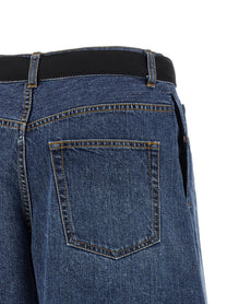 Sacai Wool Insert Shorts Gold