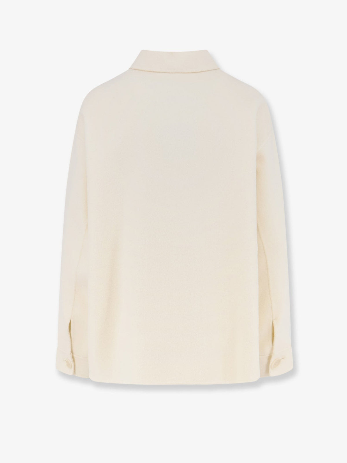 ASPESI Women's Wool Jacket White, view 2