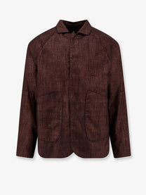 Massimo Osti Men's Wool Jacket Brown