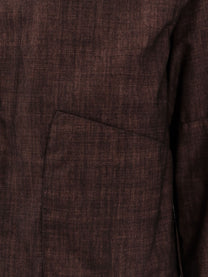Massimo Osti Men's Wool Jacket Brown