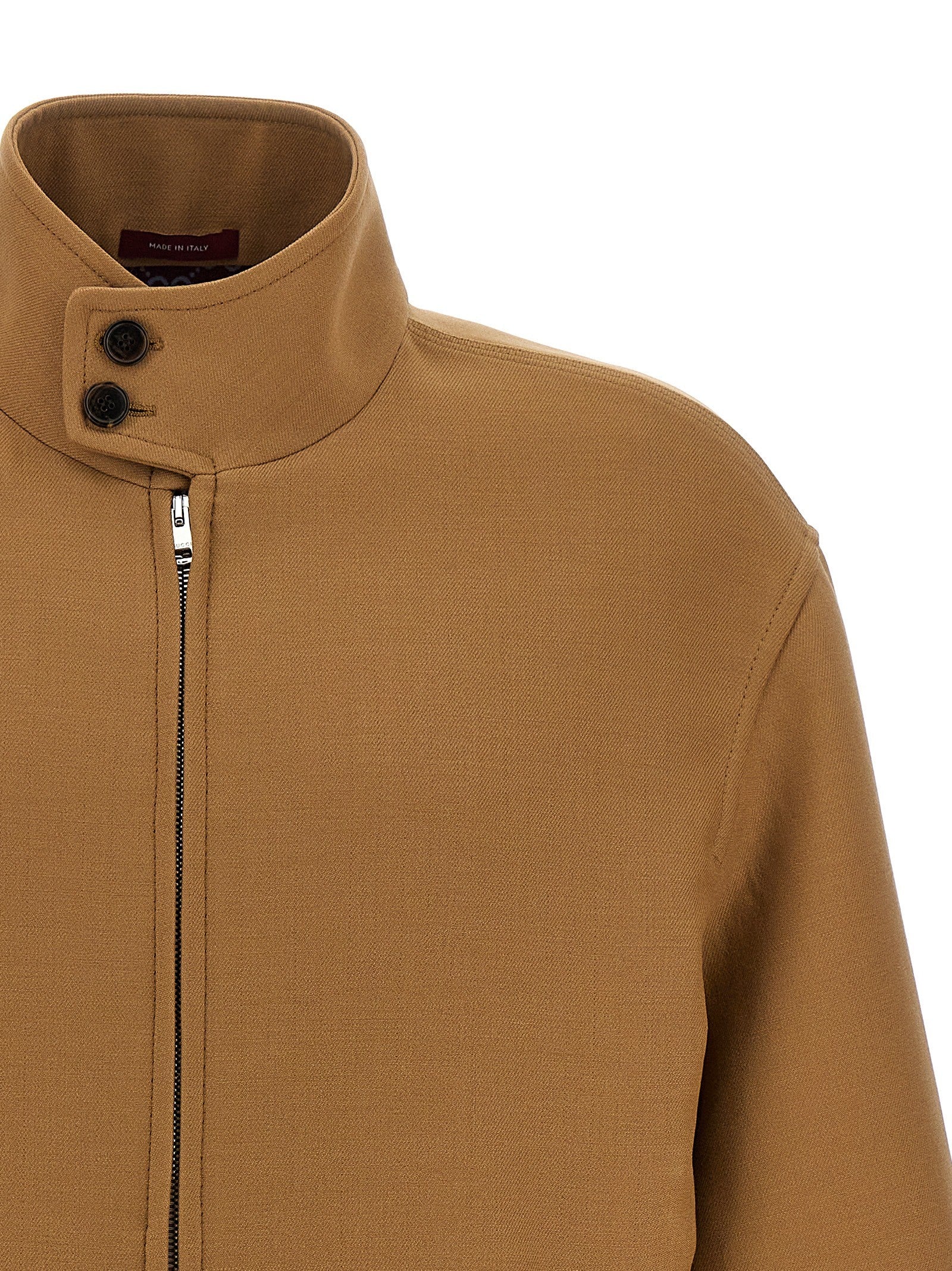 Gucci Wool Jacket Brown